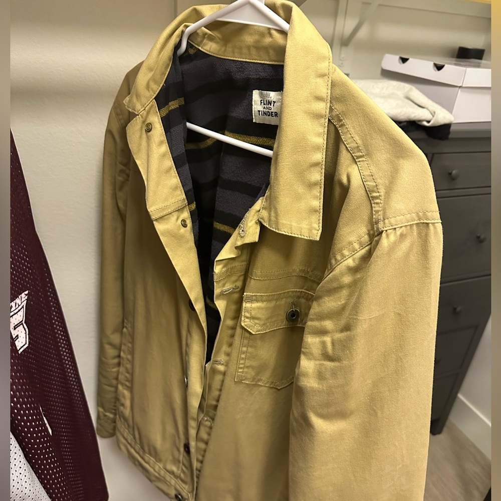 Flint and Tinder - waxed trucker jacket (Large) lightly worn
